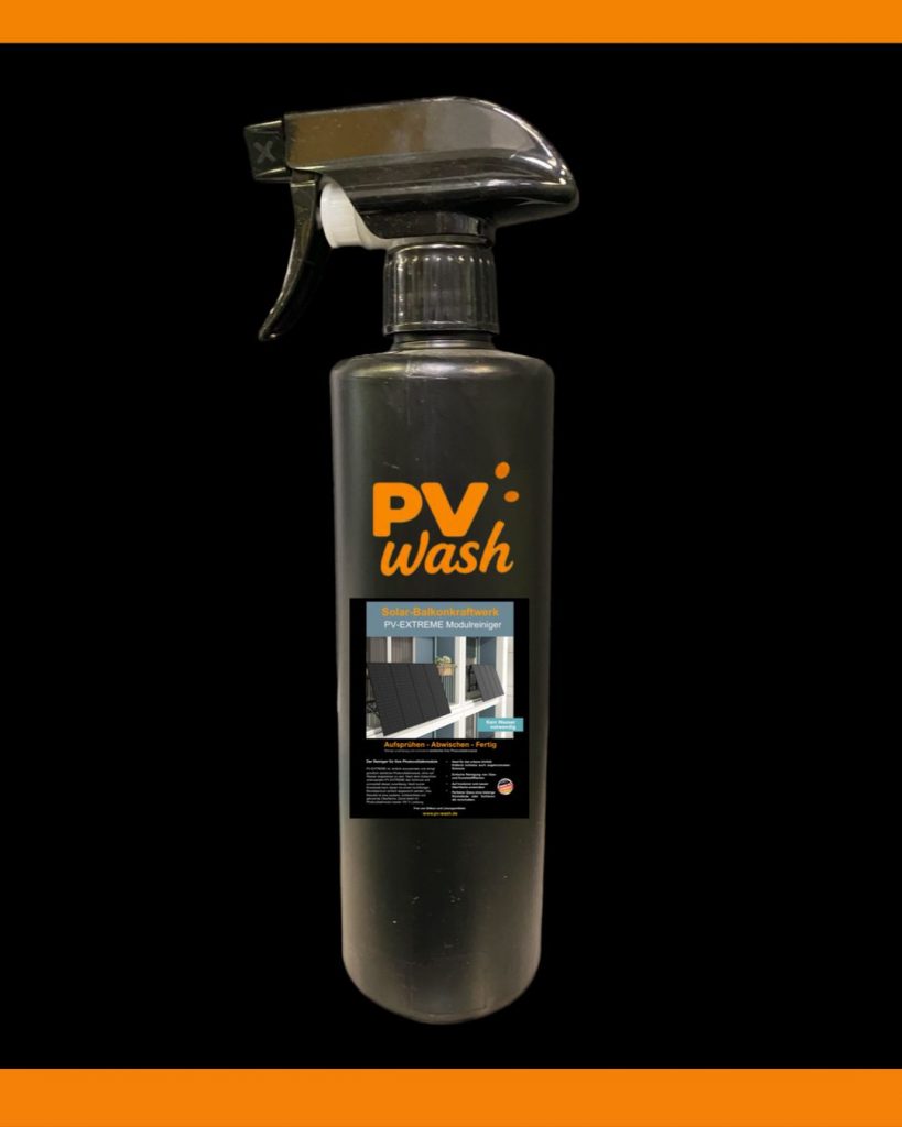PV-Was Balkonsolar Spezialreiniger